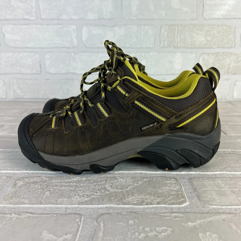 Keen Targhee II Hiking Boots‎ Womens 8 Brown Waterproof Low Top Outdoor Shoes